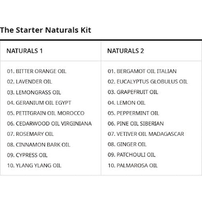 The Starter Naturals Kit All 2 Kits 基本天然精油套裝 1+2