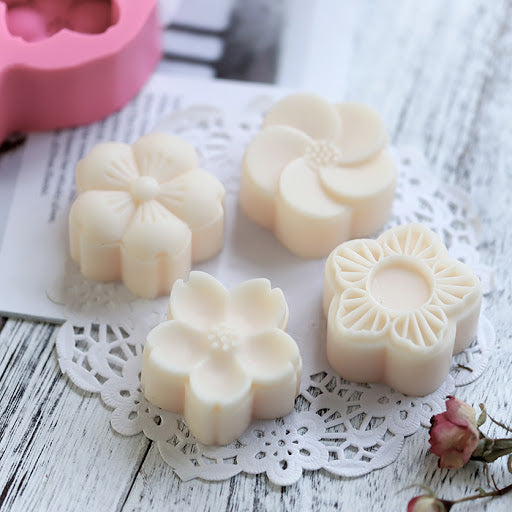 Four Sakura Flower Mold 四連櫻花模具