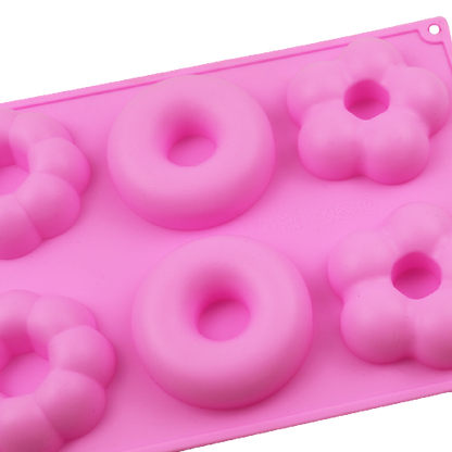 Flower Donuts Mold 6連花型甜甜圈模具