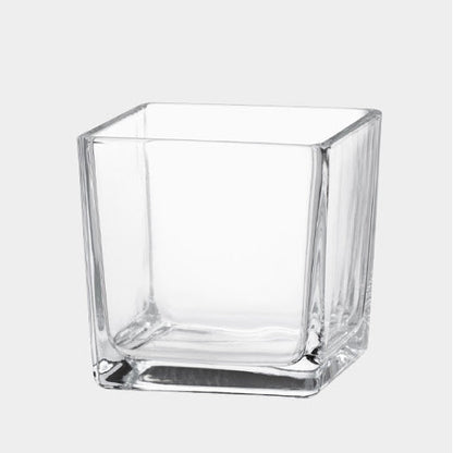 280ml Clear Square Glass 透明方形玻璃杯